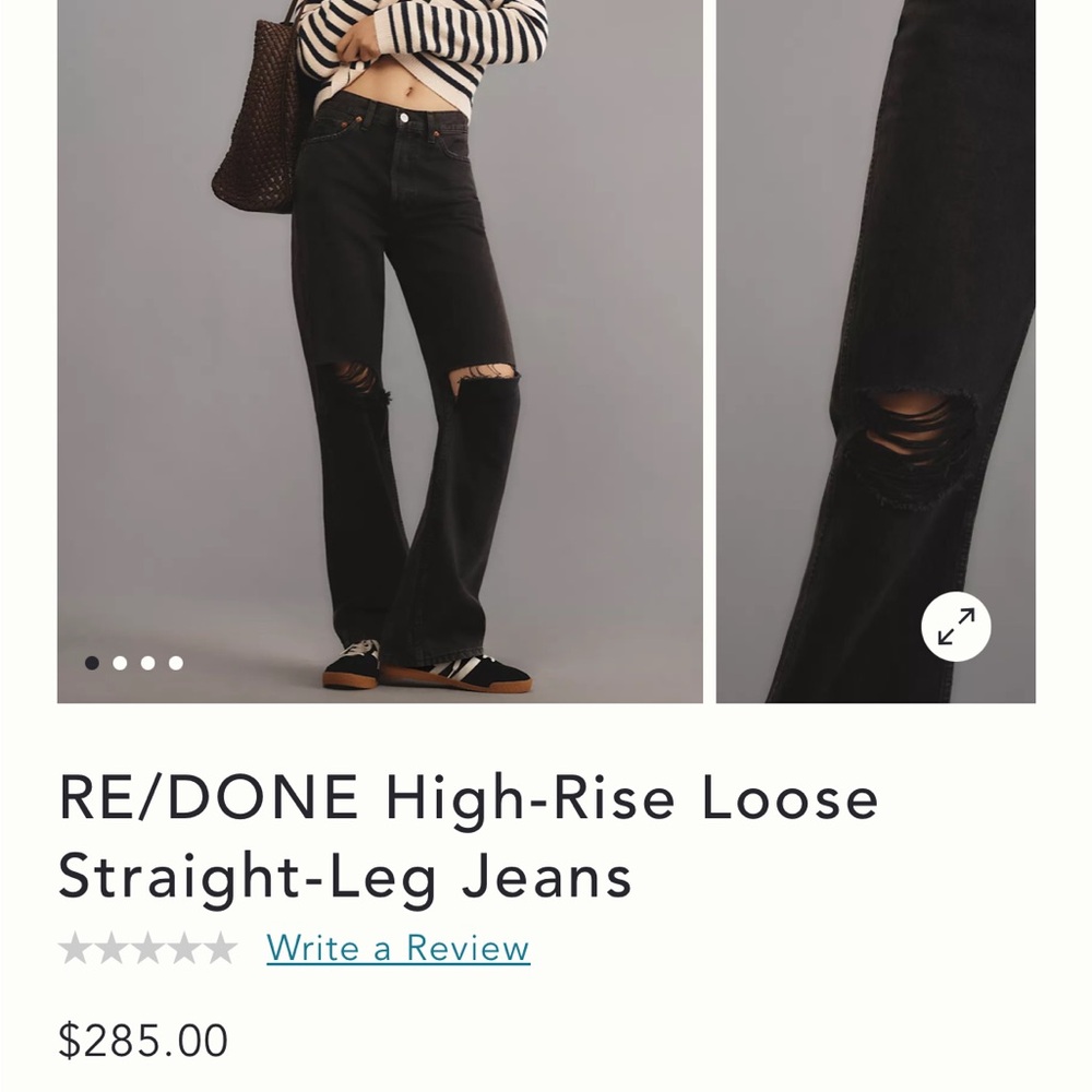 NWT‎ ANTHROPOLOGIE redone denim